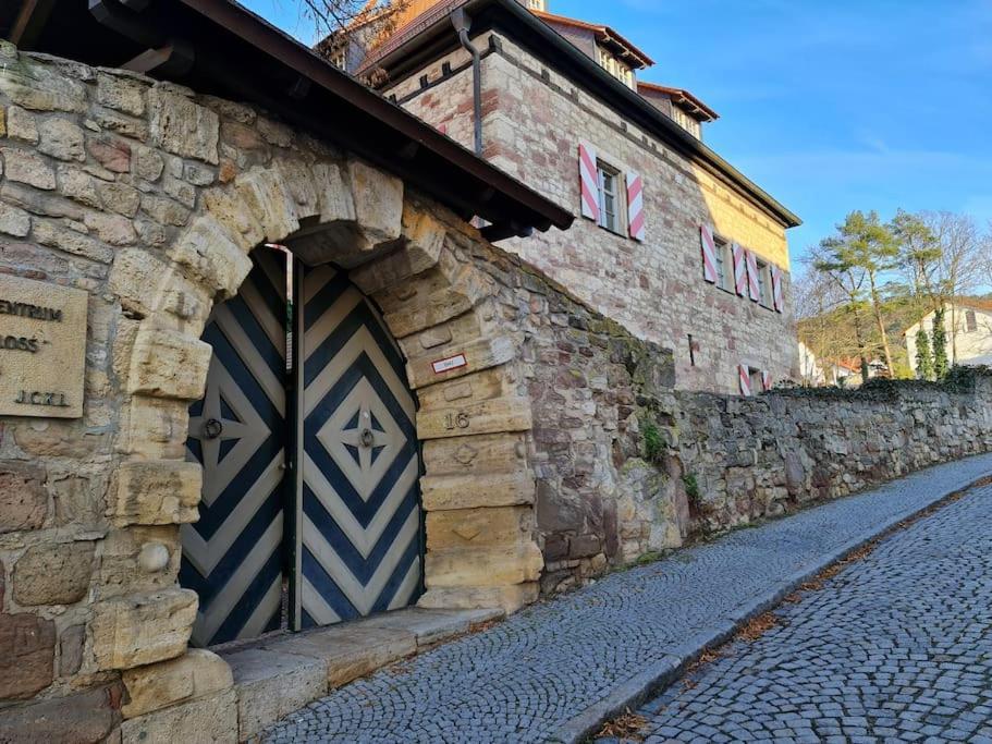 Appartements In Schoener Burganlage Jena Exterior foto